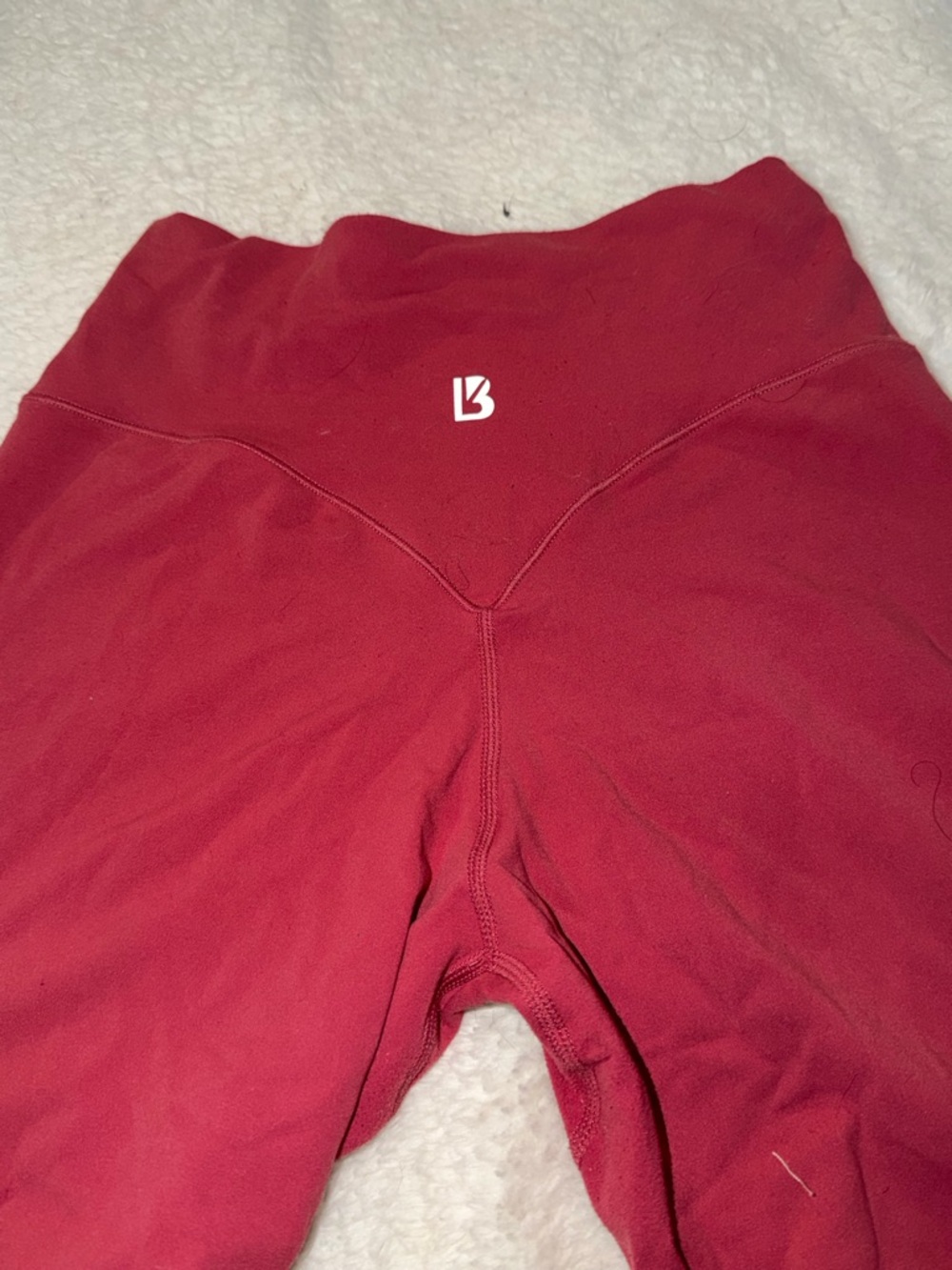 BuffBunny Collection Dusty Rose Curve Legging - Picture 3 of 4